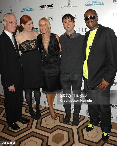 Tim Gunn, Laura Bennett, Uli Herzner, Jeffrey Sebelia and Michael Knight