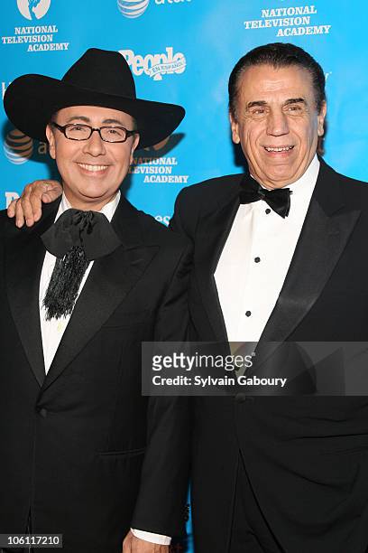 Fernando Arau and Alfonso Arau during 2nd Annual Leaders of Spanish Language Television Awards - Red Carpet at Time-Life Building at 1271 Avenue of...