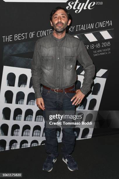 Marcello Fonte attends the Cinema Italian Style'18 - CINECITTÃ KEY: A Celebration Of Italian Cinema at Hollywood Roosevelt Hotel on November 13, 2018...