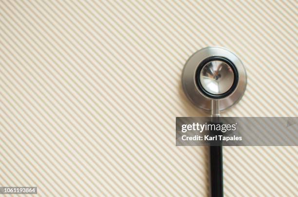 a close up of a stethoscope - stethoscope clipping path stock pictures, royalty-free photos & images