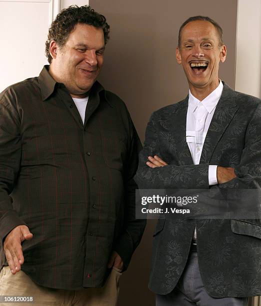 Jeff Garlin, director and John Waters during 31st Annual Toronto International Film Festival - "This Filthy World" Portraits at Portrait Studio in...