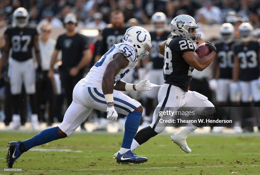 Indianapolis Colts v Oakland Raiders