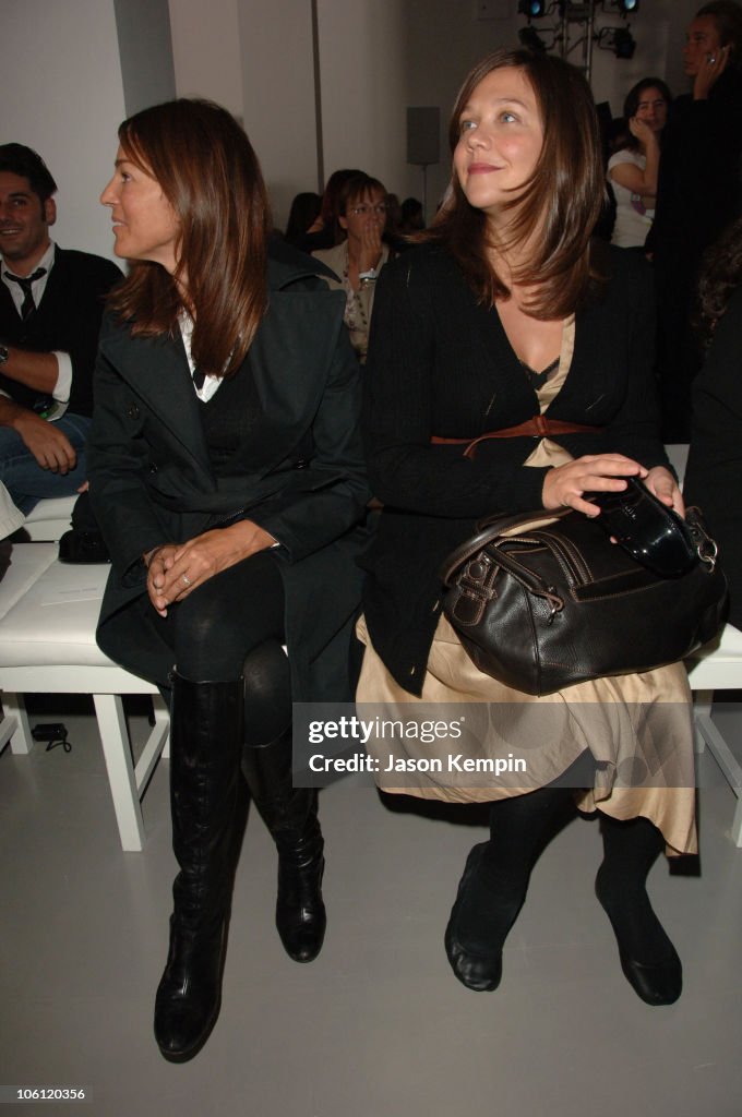 Olympus Fashion Week Spring 2007 - Calvin Klein - Front Row and Backstage