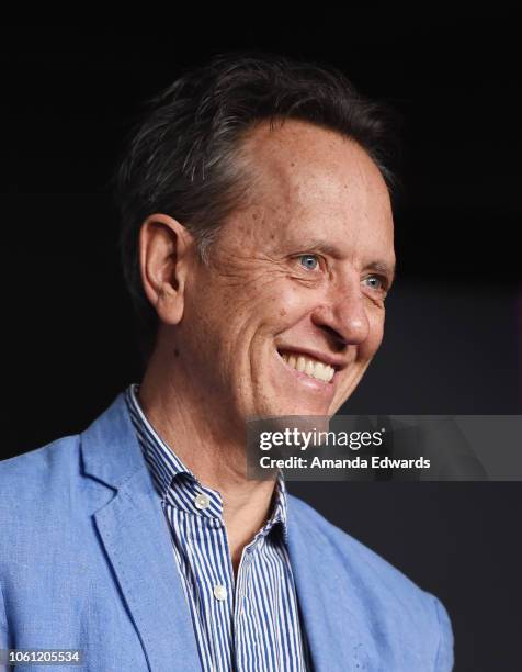 Actor Richard E. Grant attends the SAG-AFTRA Foundation Conversations Screening of "Can You Ever Forgive Me" at the SAG-AFTRA Foundation Screening...