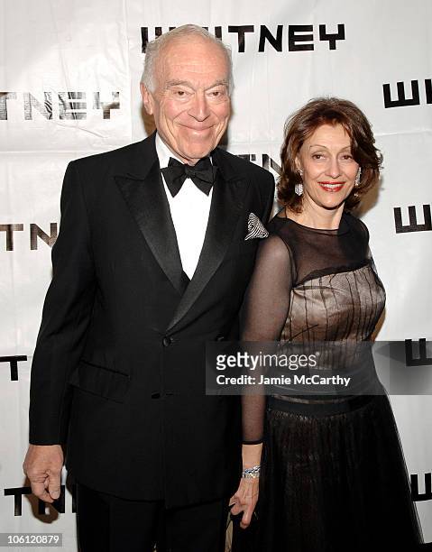 Leonard Lauder and Evelyn Lauder during The 2006 Whitney Gala Celebrating Picasso and American Art at The Whitney Museum in New York City, New York,...