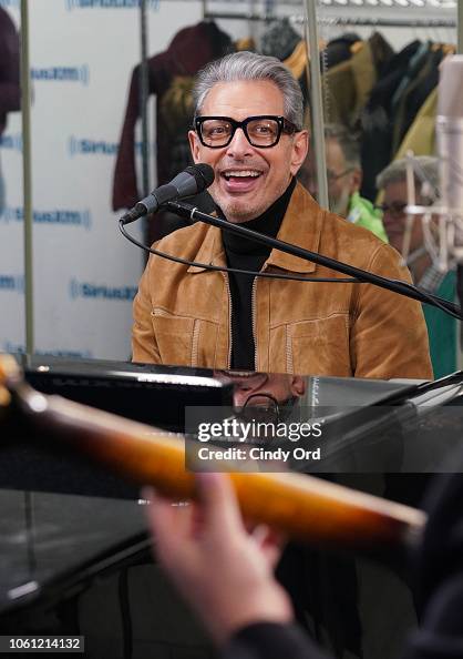 Jeff Goldblum performs on SiriusXM's Real Jazz Channel at the... News ...