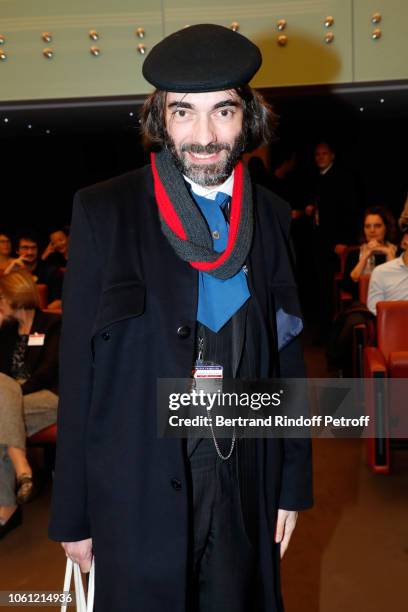 1st Vice-President of the Parliamentary Office for the Evaluation of Scientific and Technological Options, Cedric Villani attends the Private...