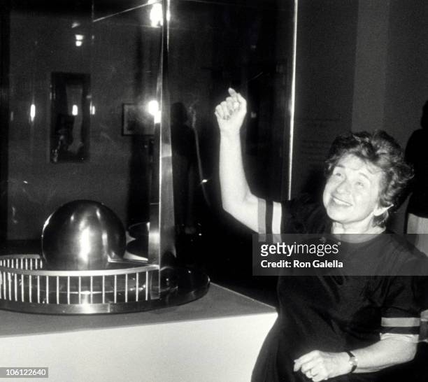 Dr. Ruth Westheimer during Exhibit Opening of "Remembering the Future-The New York World's Fairs from 1939-1964" at Queens Museum in New York City,...