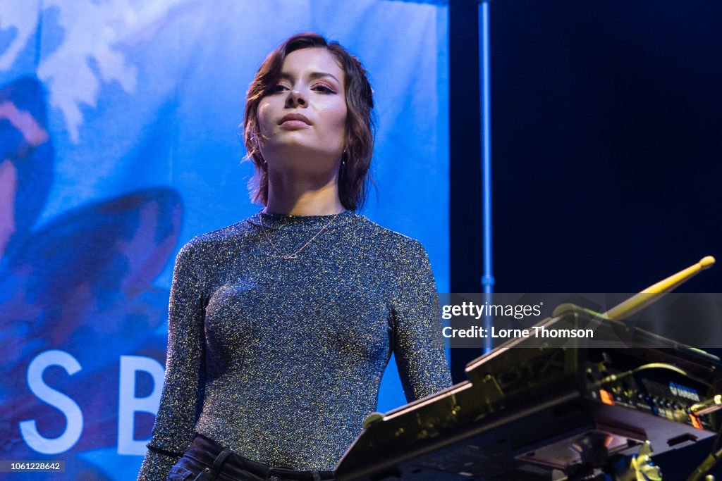 Nina Nesbitt performs at O2 Shepherd's Bush Empire on November 13