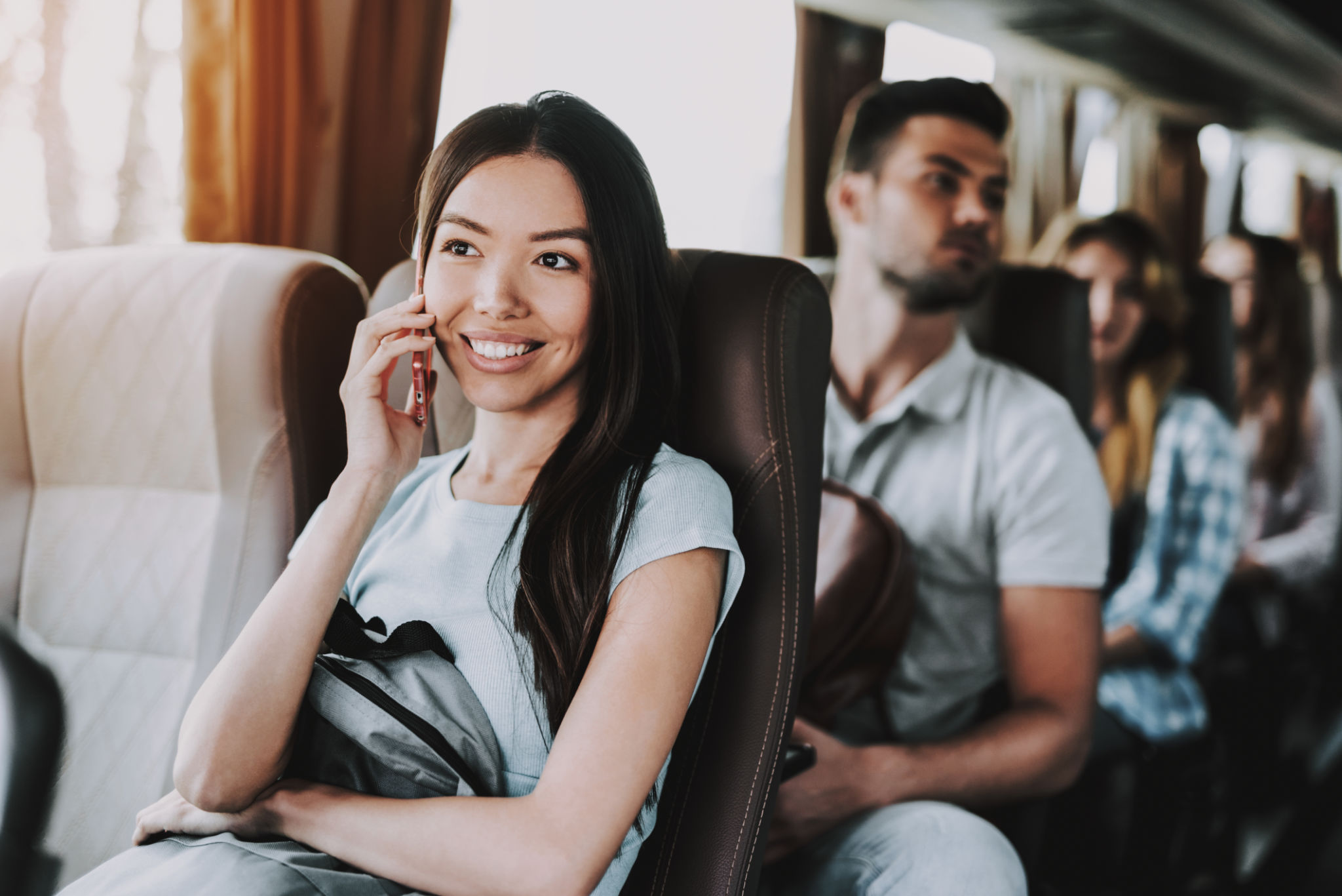 group travel bus