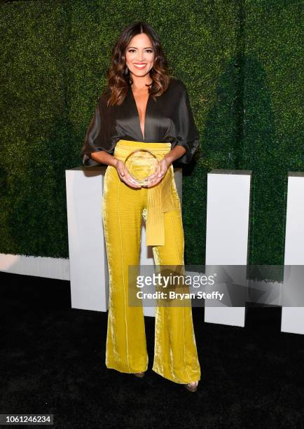 Pamela Silva Conde attends the Leading Ladies of Entertainment Luncheon during the 19th annual Latin GRAMMY Awards at The Cosmopolitan of Las Vegas...