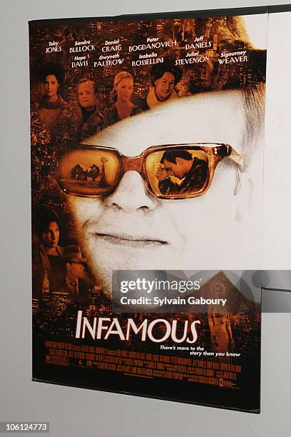 Atmosphere during "Infamous" New York Premiere - Inside Arrivals at Director's Guild Theater at 110 West 57th Street in New York City, New York,...
