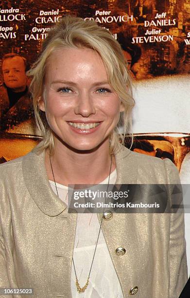 Naomi Watts during "Infamous" New York City Premiere - Inside Arrivals at DGA Theater in New York City, New York, United States.