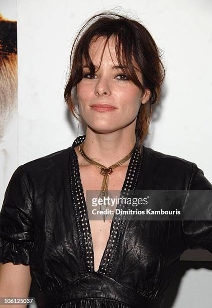 Parker Posey during "Infamous" New York City Premiere - Inside Arrivals at DGA Theater in New York City, New York, United States.