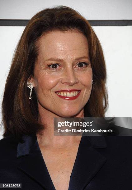 Sigourney Weaver during "Infamous" New York City Premiere - Inside Arrivals at DGA Theater in New York City, New York, United States.