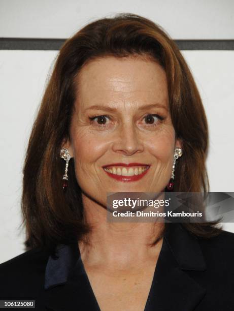 Sigourney Weaver during "Infamous" New York City Premiere - Inside Arrivals at DGA Theater in New York City, New York, United States.