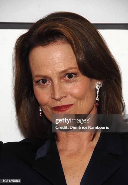 Sigourney Weaver during "Infamous" New York City Premiere - Inside Arrivals at DGA Theater in New York City, New York, United States.