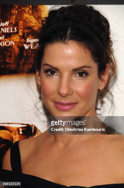 Sandra Bullock during "Infamous" New York City Premiere - Inside Arrivals at DGA Theater in New York City, New York, United States.