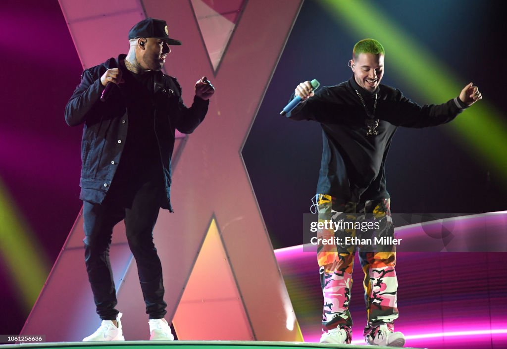 The 19th Annual Latin GRAMMY Awards - Rehearsals - Day 2