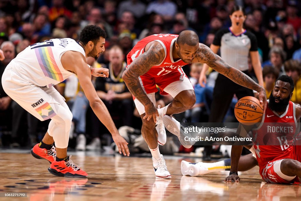 DENVER NUGGETS VS HOUSTON ROCKETS, NBA