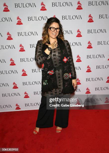 Maria Rita attends the gift lounge during the 19th annual Latin GRAMMY Awards at MGM Grand Garden Arena on November 13, 2018 in Las Vegas, Nevada.