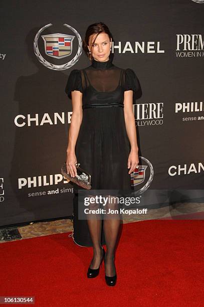 Rhona Mitra during 13th Annual Premiere Women In Hollywood at Beverly Hills Hotel & Bungalows in Beverly Hills, California, United States.