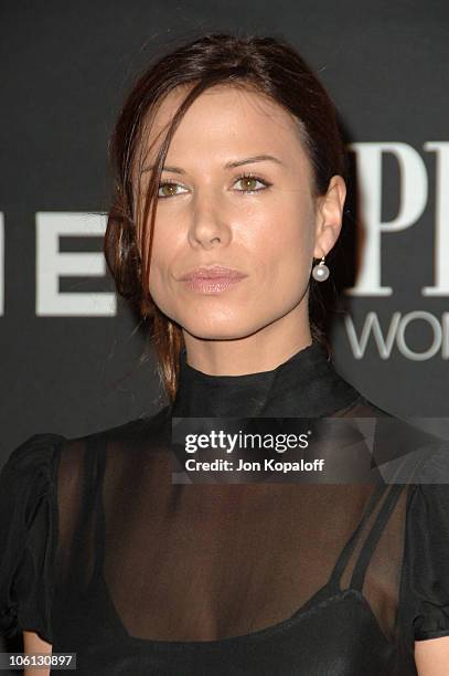 Rhona Mitra during 13th Annual Premiere Women In Hollywood at Beverly Hills Hotel & Bungalows in Beverly Hills, California, United States.