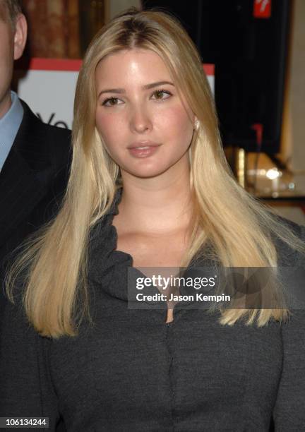 Ivanka Trump during Salvation Army Fundraising Kickoff with Trump Family - November 20, 2006 at Trump Tower in New York City, New York, United States.