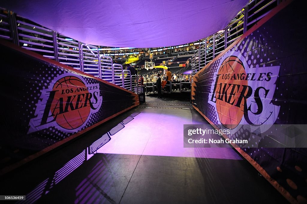 Golden Rockets Home Rink Entrence A Ramp A view from the tunnel where players enter the court before a game ...