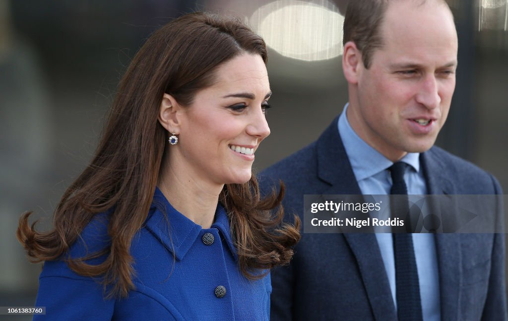 The Duke & Duchess Of Cambridge Visit South Yorkshire