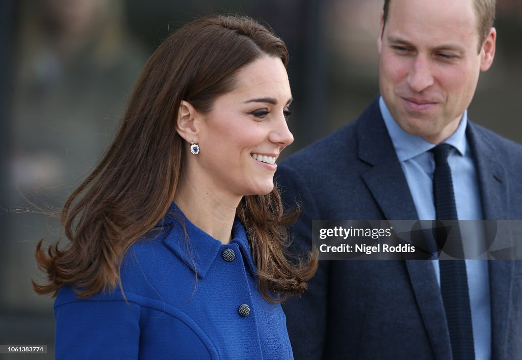 The Duke & Duchess Of Cambridge Visit South Yorkshire