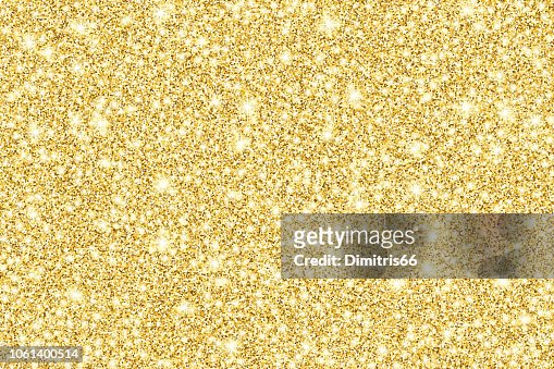 Gold Glitter Shiny Vector Background High-Res Vector Graphic - Getty Images