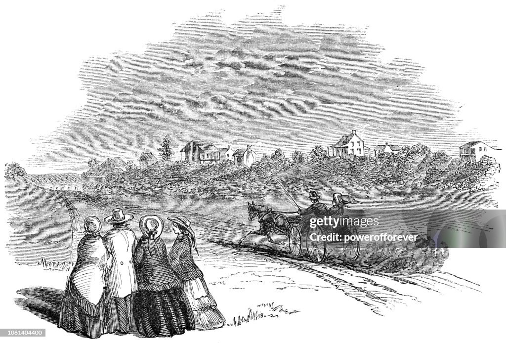 Nags Head in North Carolina, USA (19th Century)