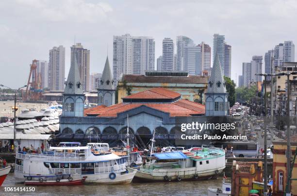 belém city in the north of brazil - belem stock pictures, royalty-free photos & images