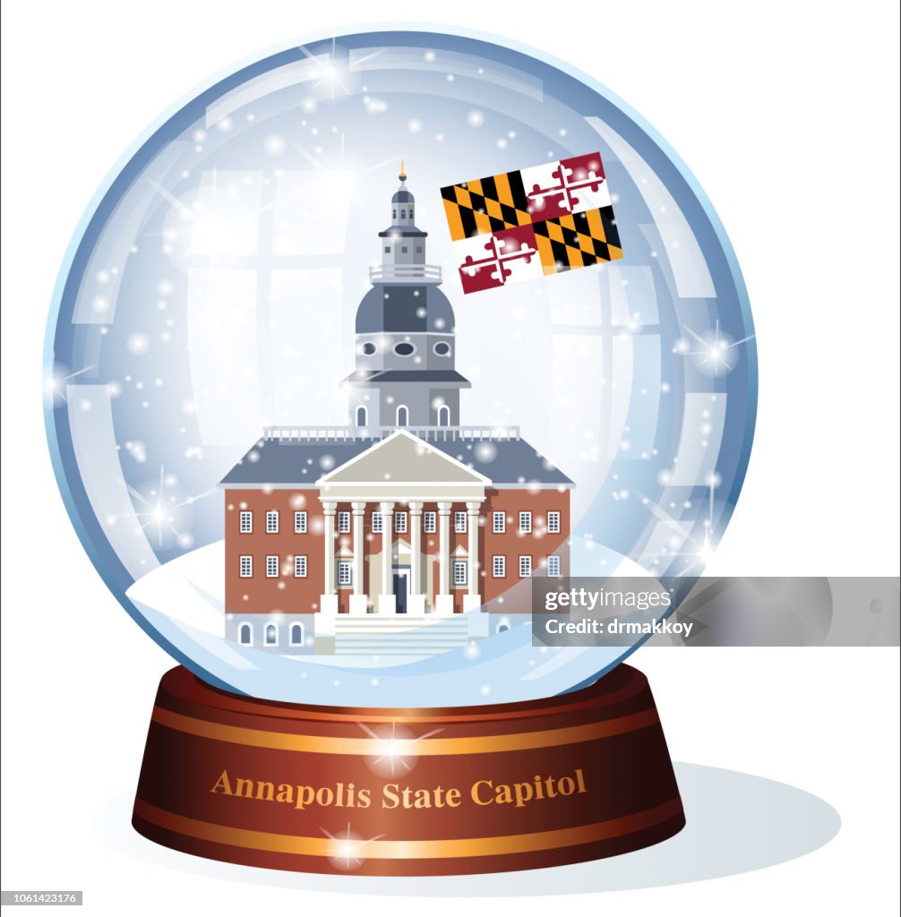 Maryland State House In Annapolis
