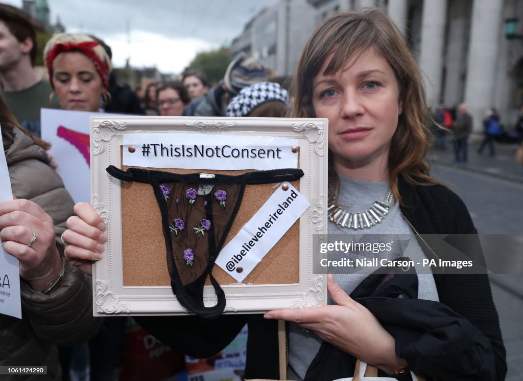 Sexual violence protest