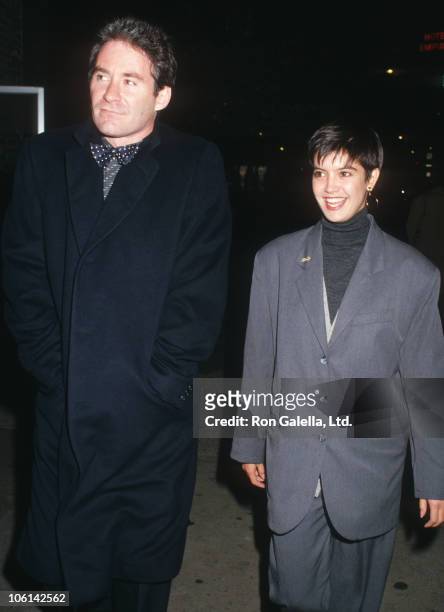 Kevin Kline and Phoebe Cates during 25th Annual New York Film Festival - September 25, 1987 at Lincoln Center in New Yrok City, New York, United...