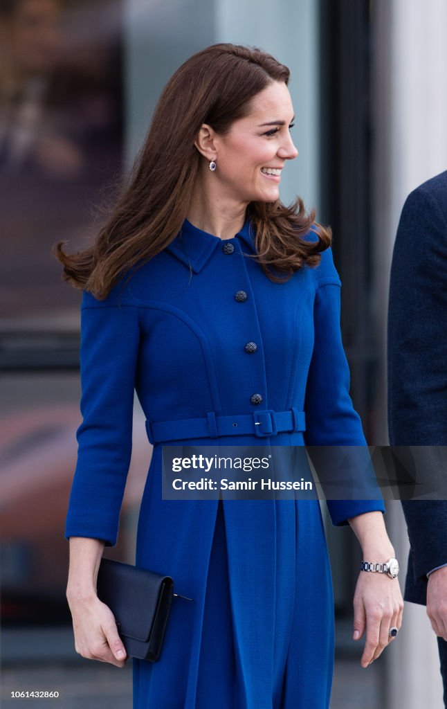 The Duke & Duchess Of Cambridge Visit South Yorkshire