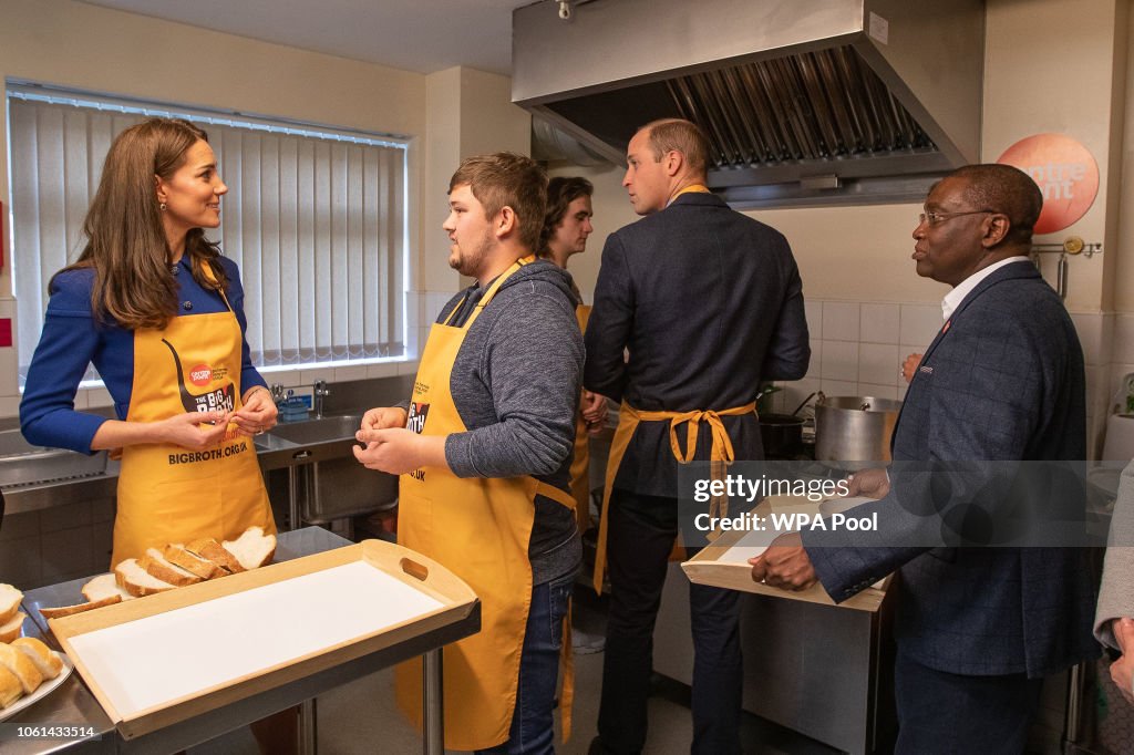 The Duke & Duchess Of Cambridge Visit South Yorkshire