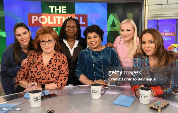 April Ryan and John C. Reilly are the guests today, Thursday, November 8, 2018 on Walt Disney Television via Getty Images's "The View." "The View"...