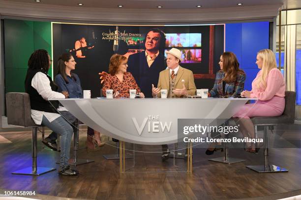 April Ryan and John C. Reilly are the guests today, Thursday, November 8, 2018 on Walt Disney Television via Getty Images's "The View." "The View"...