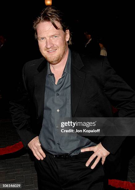 Donal Logue during "Zodiac" Los Angeles Premiere - Arrivals at Paramount Theatre in Hollywood, California, United States.