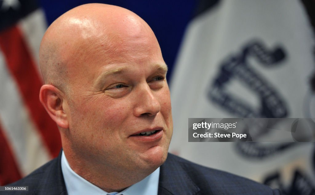 Acting Attorney General Matthew Whitaker Speaks On Combatting The Opioid Crisis And Violent Crime