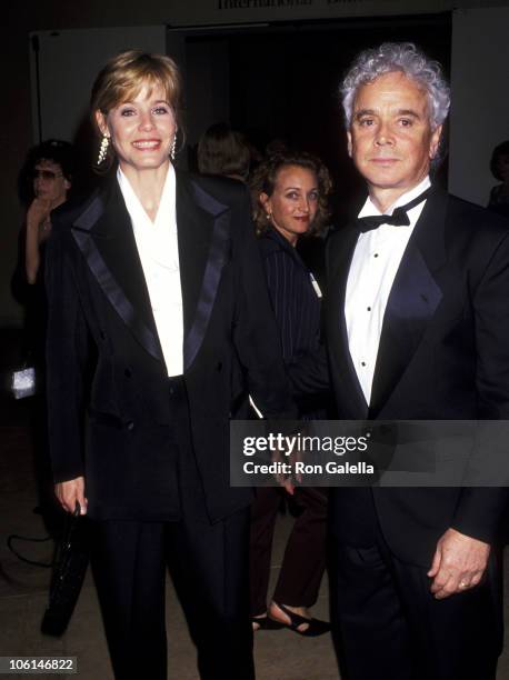 Susan Dey and Bernard Sofronski during 45th Annual Writers Guild Awards - Los Angeles - March 22, 1993 at Beverly Hilton Hotel in Beverly Hills, CA.,...