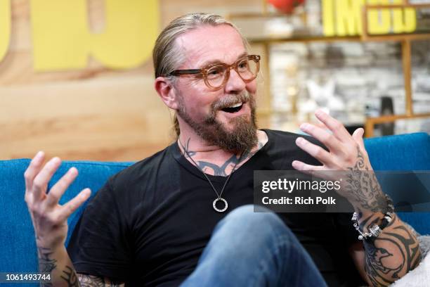 Screenwriter Kurt Sutter visits 'The IMDb Show' on October 24, 2018 in Studio City, California. This episode of 'The IMDb Show' airs on November 1,...