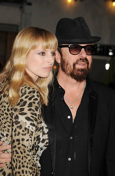 Dave Stewart and wife Anoushka Fisz