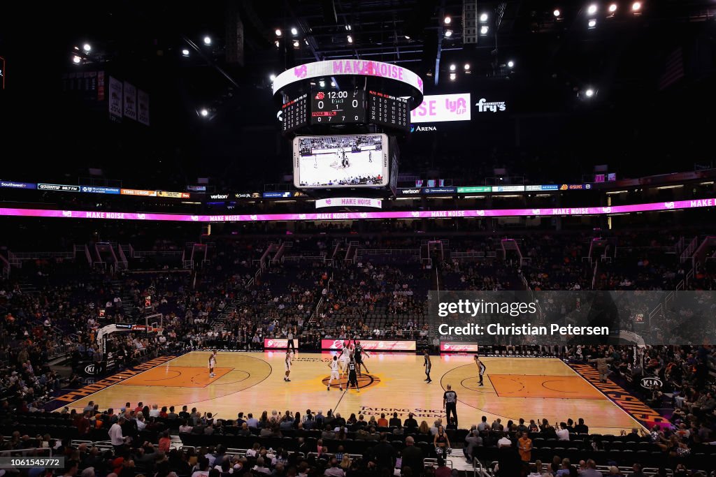 San Antonio Spurs v Phoenix Suns