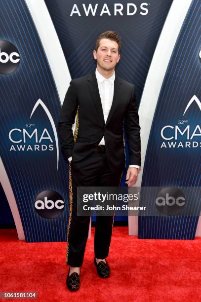Songwriter Josh Kerr attends the 52nd annual CMA Awards at the Bridgestone Arena on November 14, 2018 in Nashville, Tennessee.