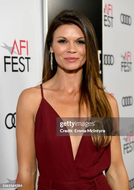 Danielle Vasinova attends the screening of "Stan & Ollie" during AFI FEST 2018 presented by Audi at the Egyptian Theatre on November 14, 2018 in...