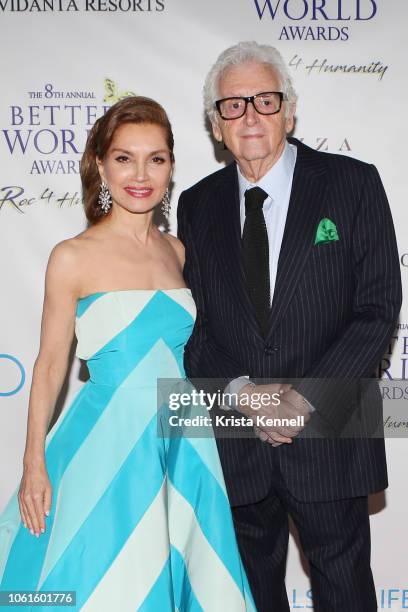 Jean Shafiroff and Harry Benson at Jean Shafiroff and Harry Benson among the Honorees for The Better World Awards Benefiting Wells of Lifeat The Loeb...